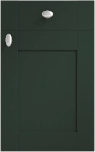 Cambridge Fir Green Shaker Door