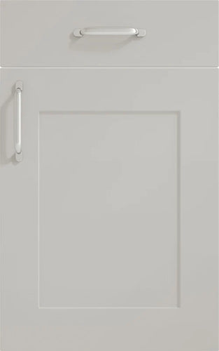 Oxford Light Grey Shaker Kitchen Door