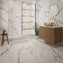 Load image into Gallery viewer, Hera Marble Glazed Porcelain Wall &amp; Floor Tile
