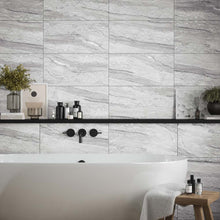 Load image into Gallery viewer, Laurent Grey Matt Ceramic Wall  &amp; Decor Tile
