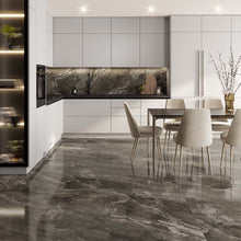 Load image into Gallery viewer, Kore Slate Grey Polished Porcelain Wall &amp; Floor Tile

