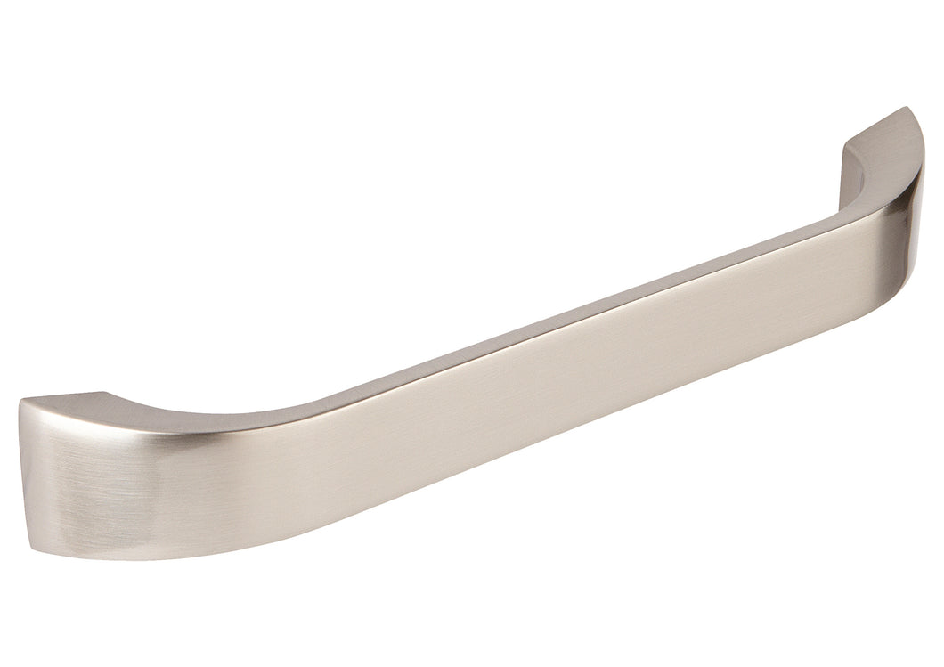 Strap bar handle brushed steel