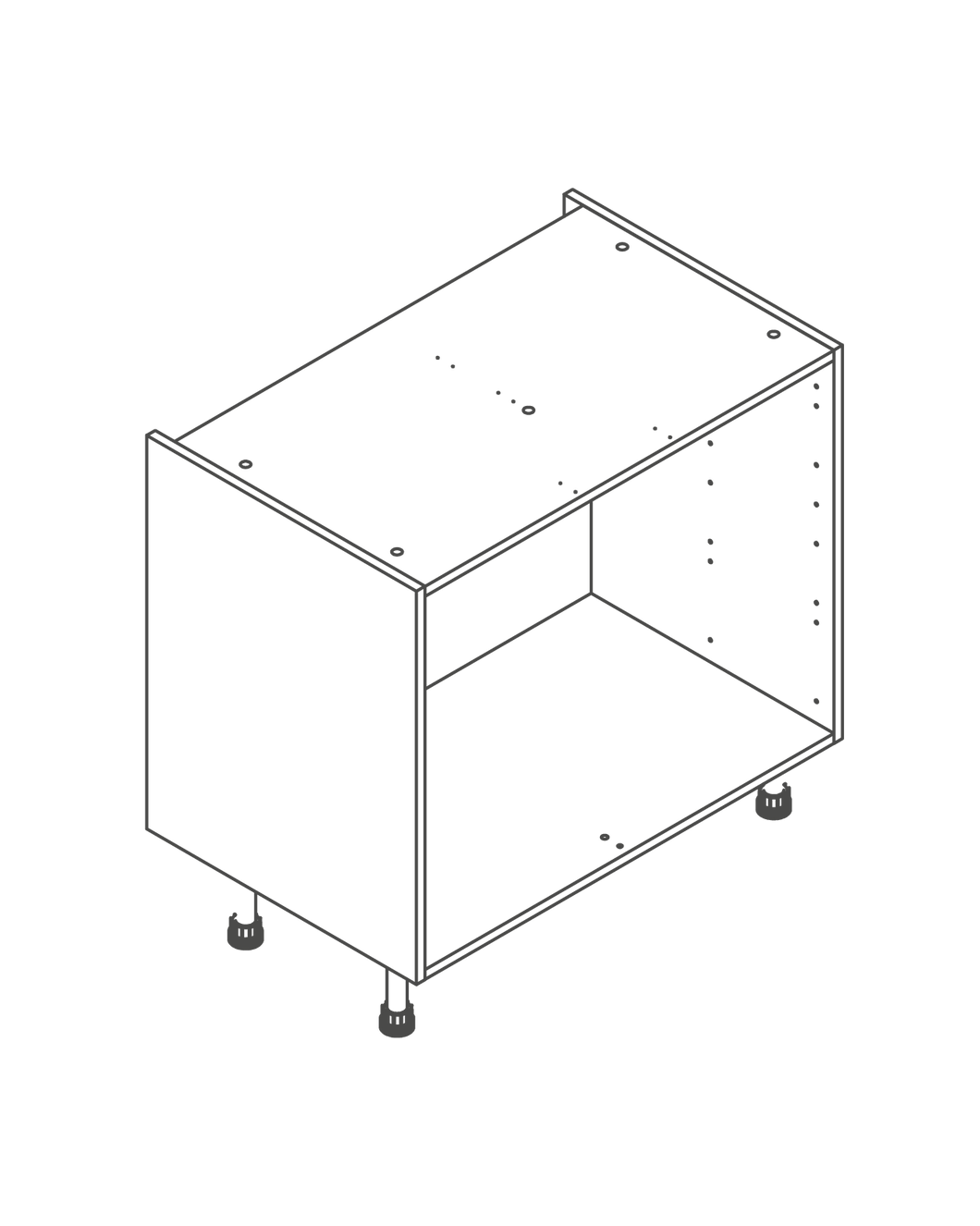 900mm Kitchen Drawer Base Unit